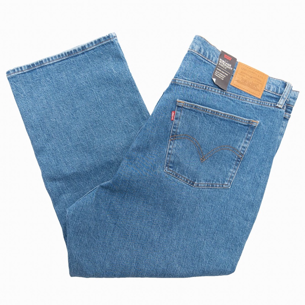 NWT Levi's Premium Plus Size Ribcage Straight Ankle Jeans Size 18